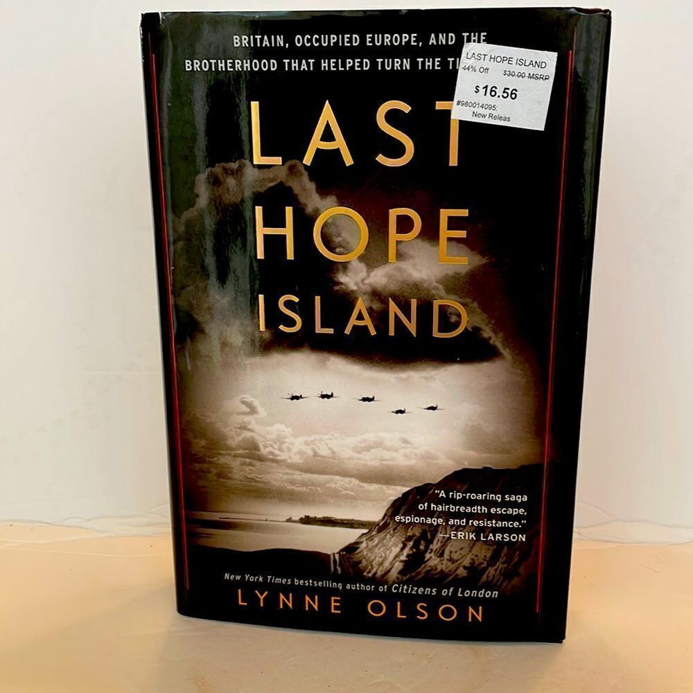 NOVEL, LAST HOPE ISLAND BY LYNNE OLSON